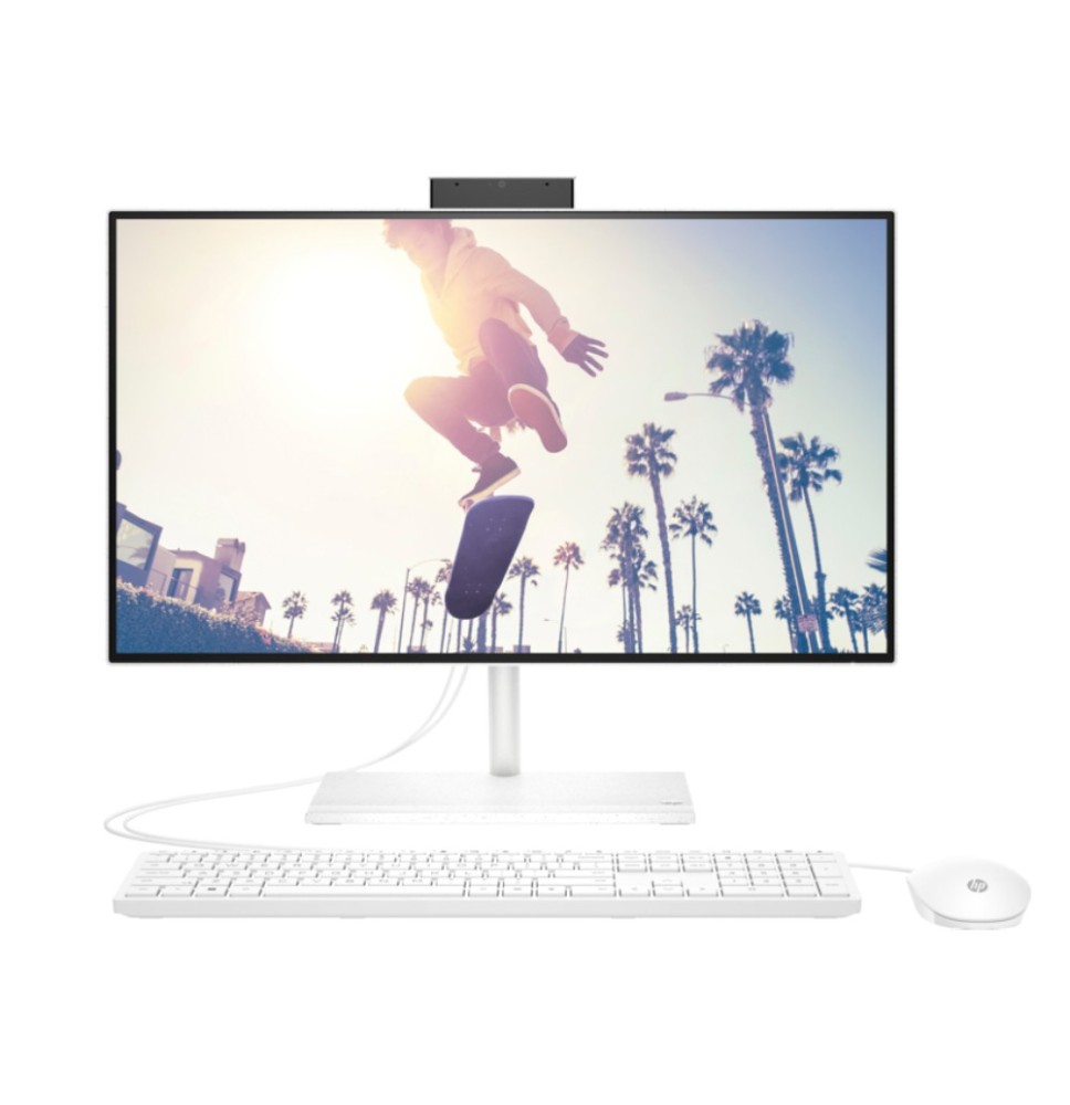 Ordinateur bureau HP Tout-en-Un - Intel Core i5-1235U - 8GB RAM - 512GB SSD - Écran 24 pouces - Windows 11