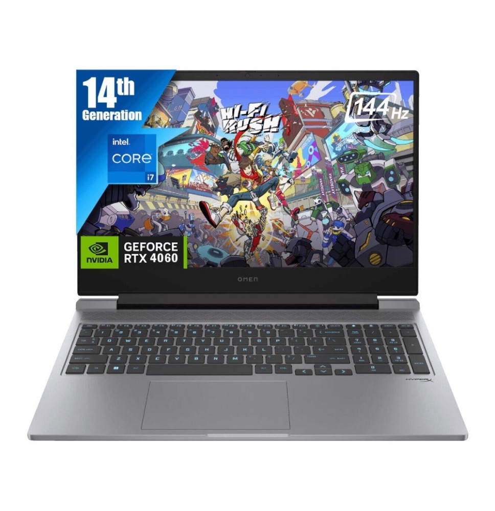 Ordinateur portable HP Omen 16-ae0073cl - Intel Core i7-14650HX - 32GB RAM - 1TB SSD - 8GB Nvidia - Écran 16 pouces - Windows 11